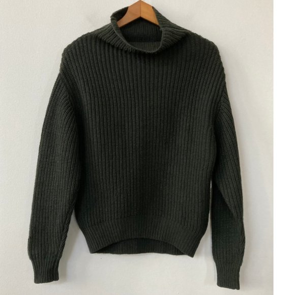Aritzia Wilfred Montpellier Merino Wool Sweater - Picture 1 of 5
